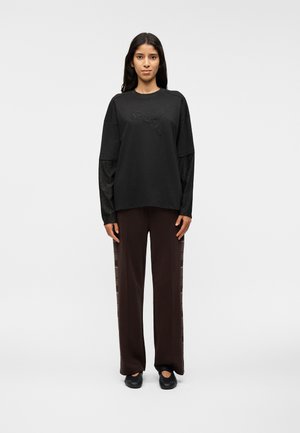 Puma, OVERSIZED SLEEVES - Maglietta a manica lunga - black