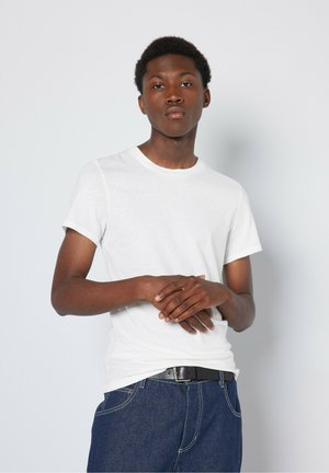 American Vintage GAMIPY - T-shirt basic - blanc