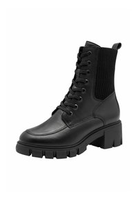 Tamaris Stivaletti con plateau - black leather