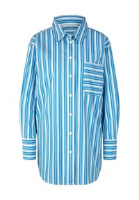 Unselected, vertical blue white stripe