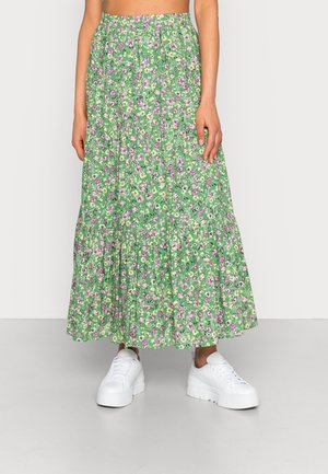 HANIA SKIRT - Spódnica trapezowa - mint green mix