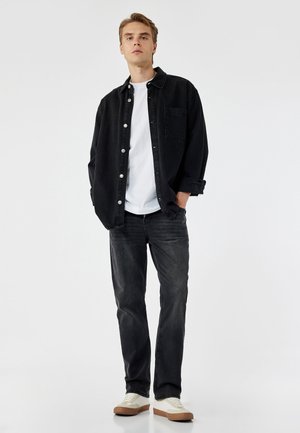Jeans straight leg - grey