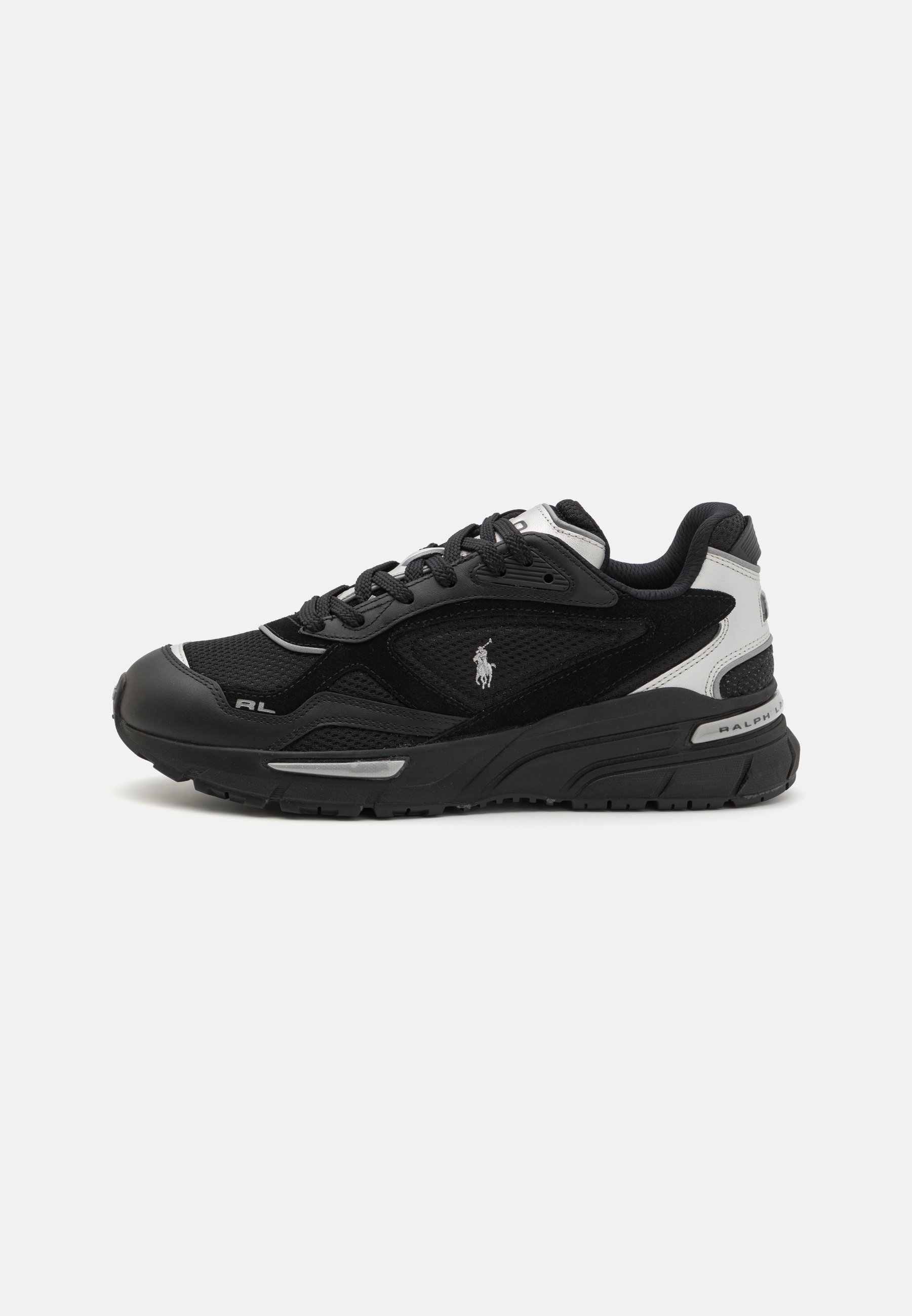 Polo Ralph Lauren TRACKSTR 275 - Trainers - black/silver/black 