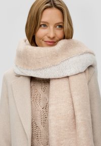 s.Oliver FRANGES - Sciarpa - helles beige