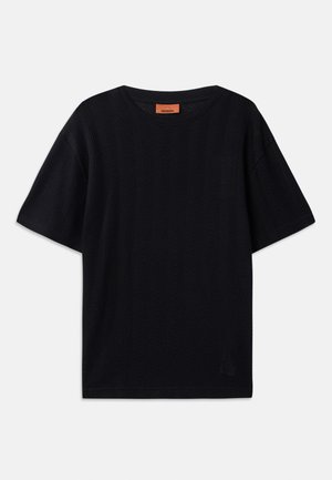 Missoni SHORT SLEEVE - T-shirt basique - black beauty