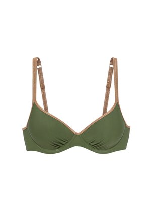 BÜGEL - Bikini top - oliv
