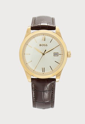 BOSS GALLANT - Orologio - gold-coloured/brown/white