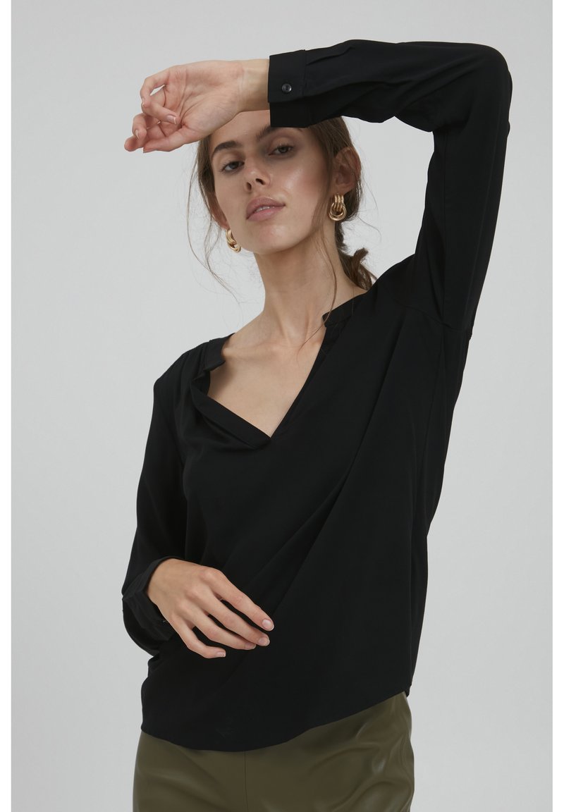 ICHI - IHMAIN - Blusa - black, Ampliar