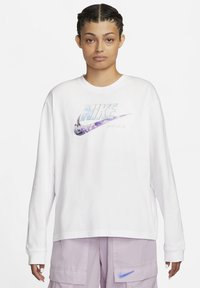 Nike Sportswear TEE - Topper langermet - white