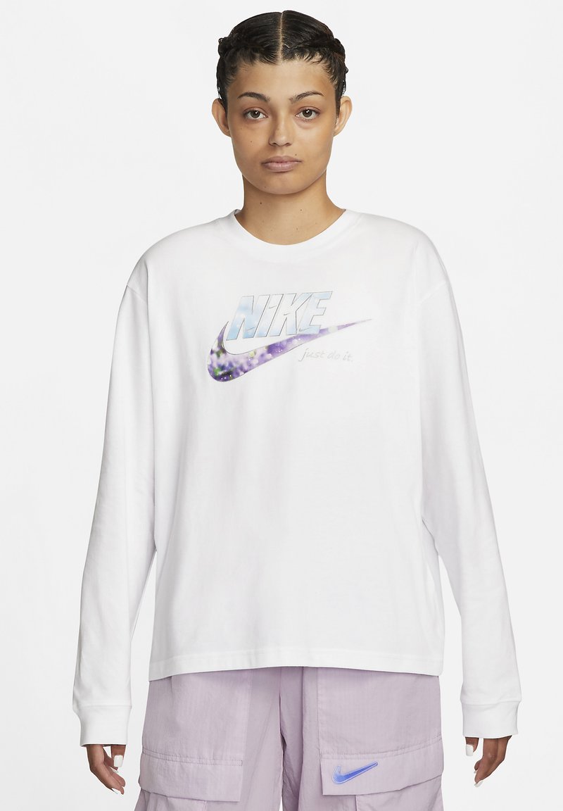Nike Sportswear TEE - Topper langermet - white