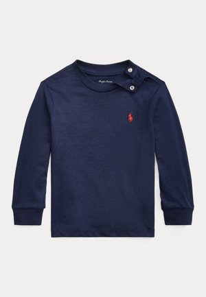 Polo Ralph Lauren, COTTON JERSEY LONG SLEEVE T SHIRT - Maglietta a manica lunga - cruise navy