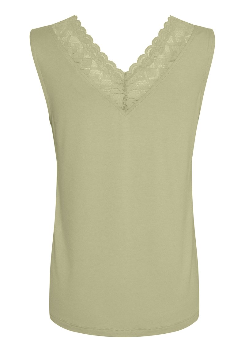 Cream Blouse groen