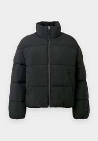 CROPPED PUFFER JACKET - Talvitakki - black