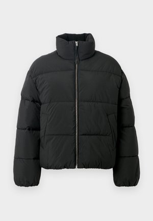 CROPPED PUFFER JACKET - Zimska jakna - black