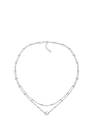 Elli CHOKER LAYER LOOK STAR - Ketting - silber