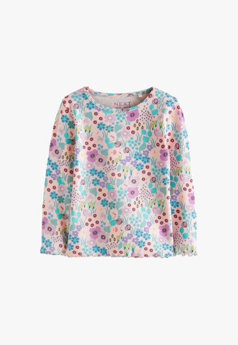 Next Hosszú ujjú felső - lilac purple flower