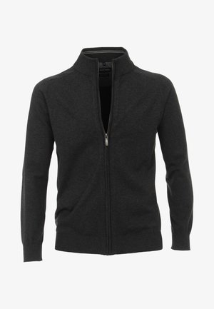Cardigan - grauschwarz