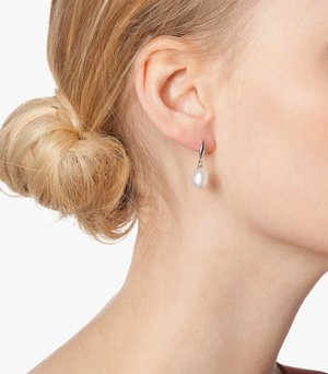 Boucles d'oreilles - white
