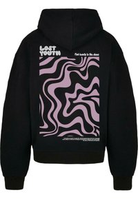Lost Youth BEAUTIFUL  CHAOS - Majica s kapuljačom - black