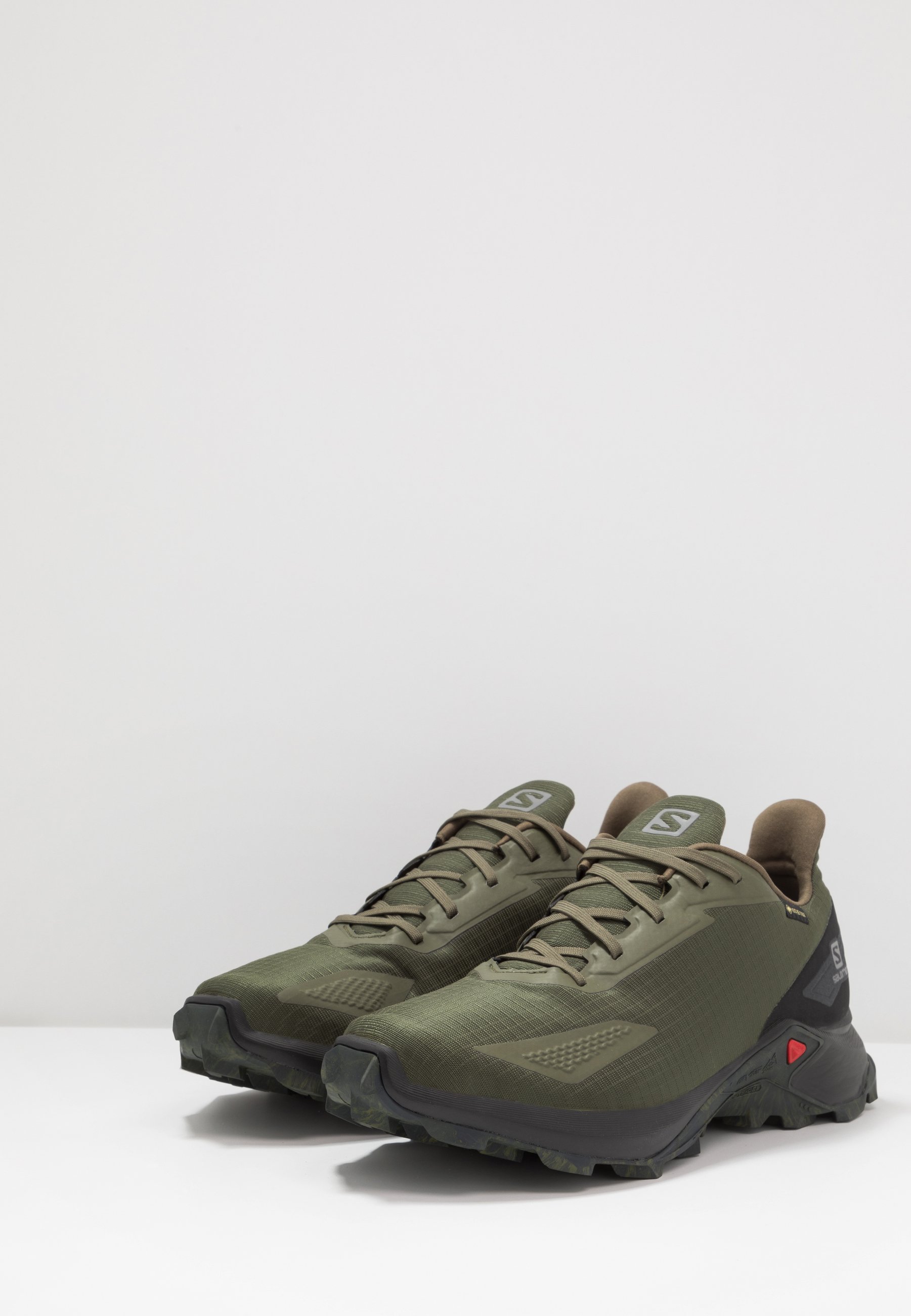 ALPHACROSS BLAST GTX Löparskor terräng olive nightblackebony ALPHACROSS BLAST GTX Löparskor terräng olive nightblackebony