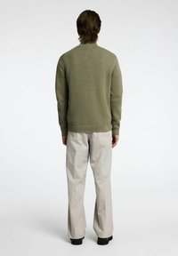 Selected Homme SLHDANE STRUCTURE HALF ZIP - Džemperis - vetiver