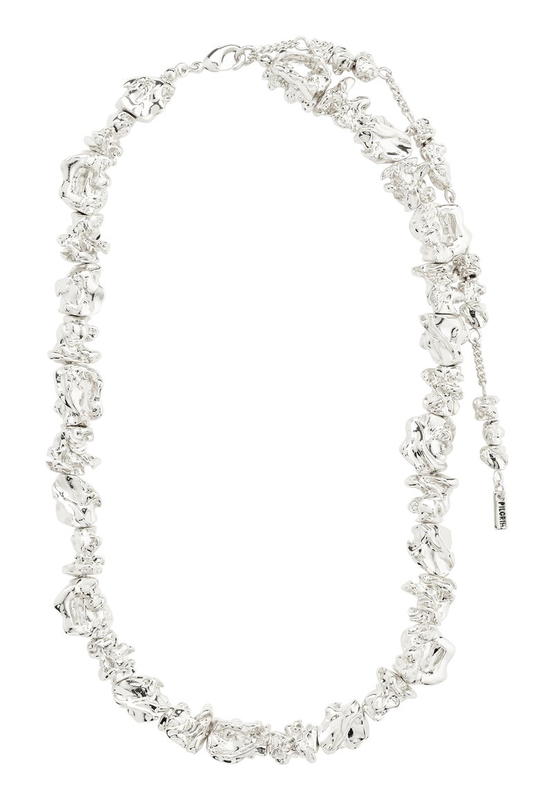Pilgrim ACT RECYCLED NECKLACE UNISEX - Κολιέ - silver-coloured