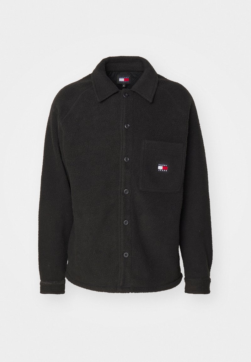 Tommy Jeans Fleecejacke schwarz
