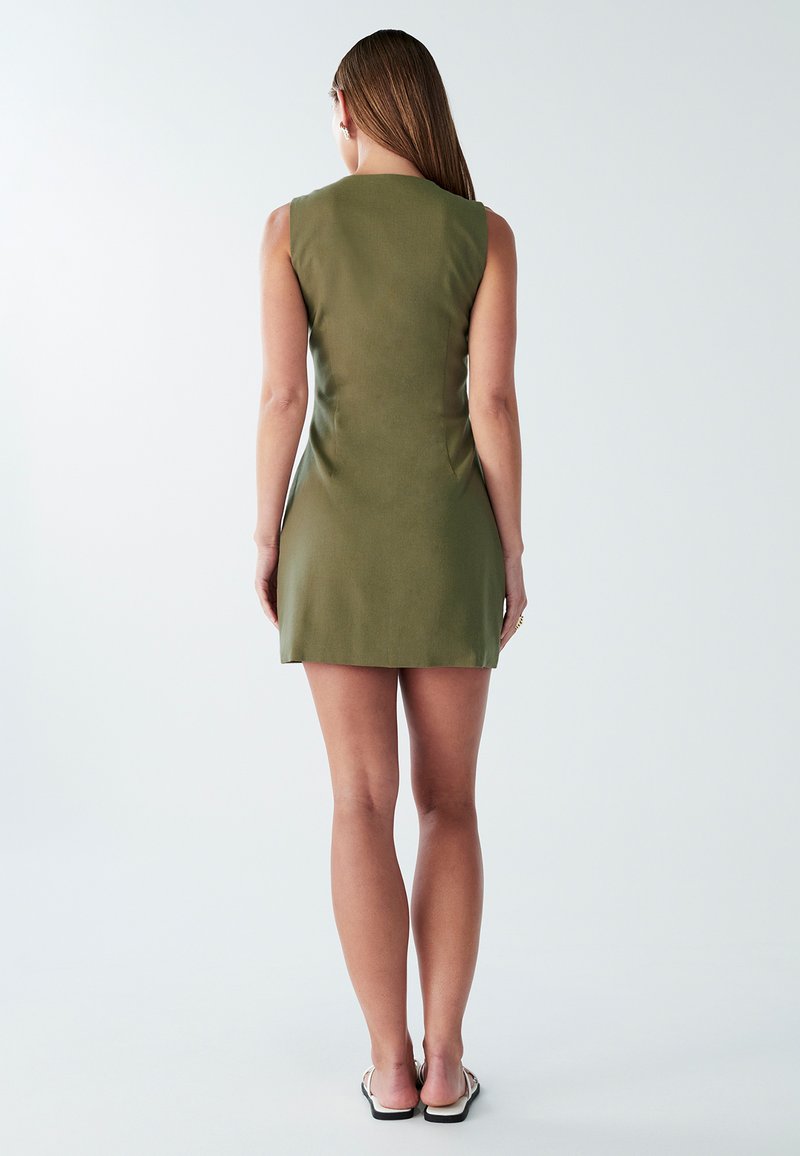 WILLA RISE MINI - Shirt dress - olive green/olive - Zalando.ie WILLA RISE MINI - Shirt dress - olive green/olive - Zalando.ie