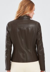 Derimod Giacca di pelle - khaki