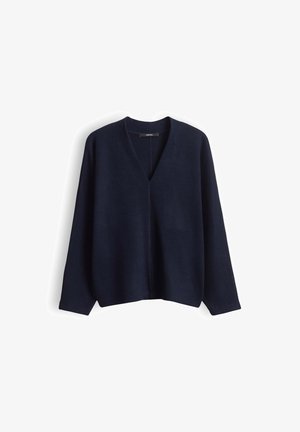 someday., RELAXED FIT SOFT TOUCH - Sweater - true navy