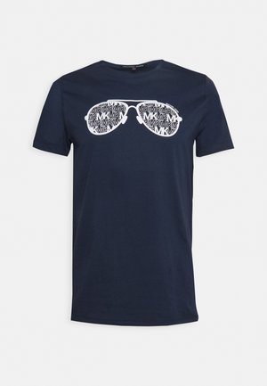 SCATTER AVIATOR TEE - T-shirt con stampa - midnight