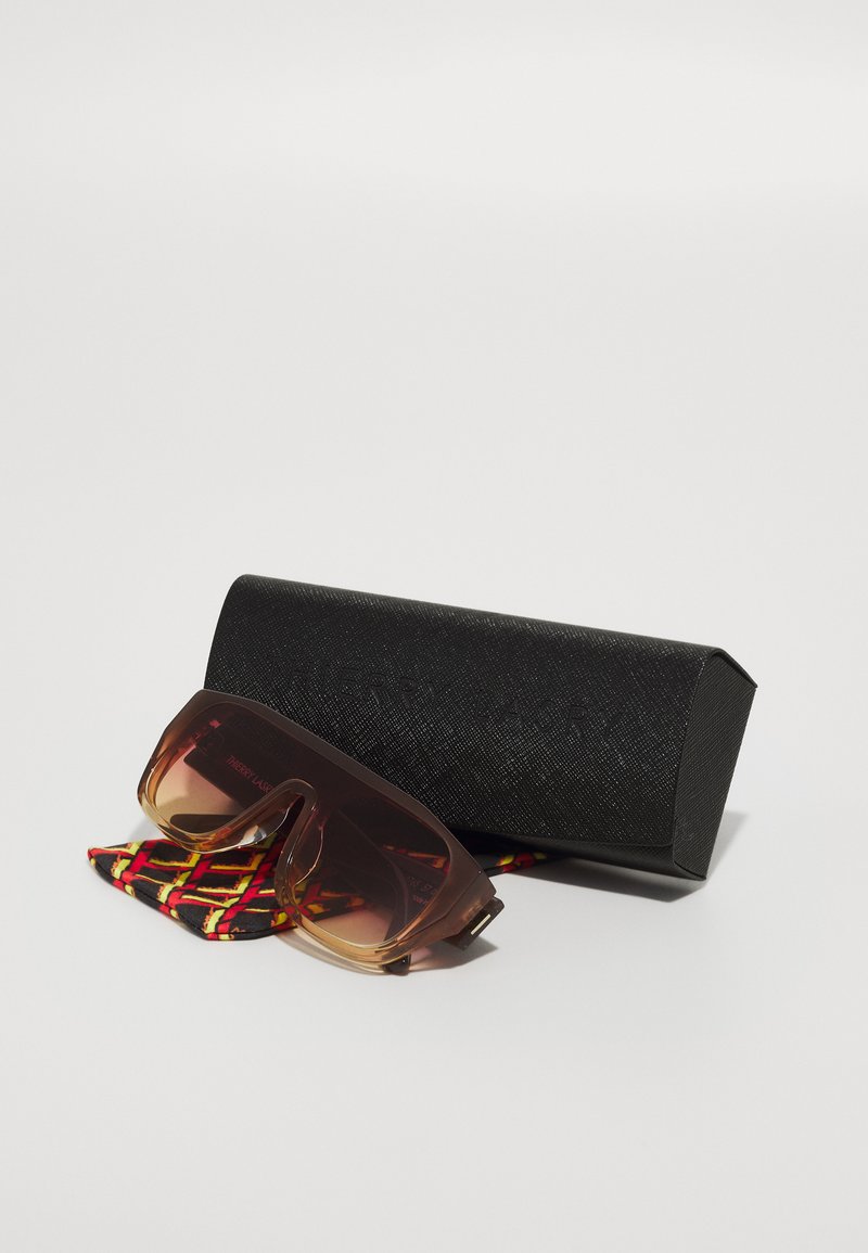 Lunettes De Soleil Thierry Lasry – Jamais Portées, Avec étui – Monture Marron, Style Designer – Occasion Comme Neuves