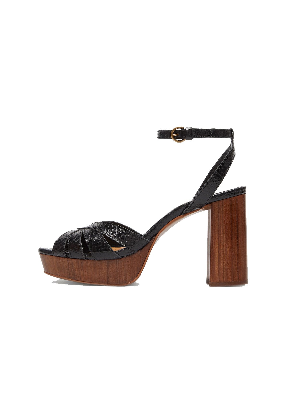 wooden heel clogs for women