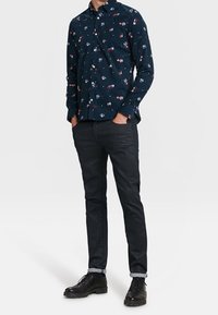 WE Fashion Košile - mottled dark blue