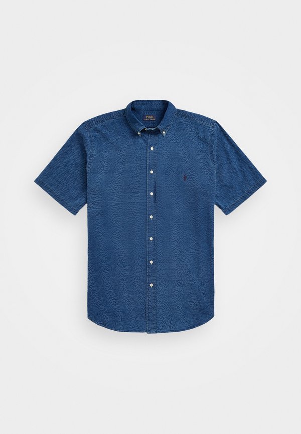 SEERSUCKER SHIRT - Shirt - dark indigo4