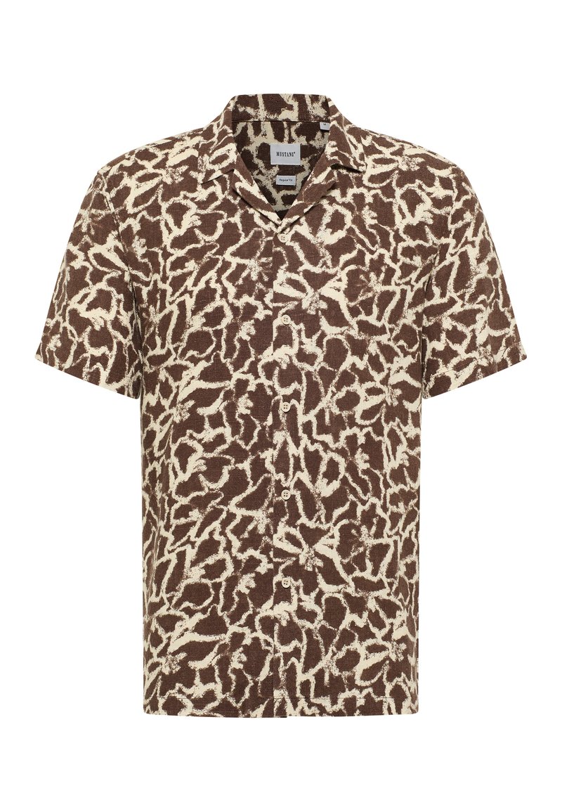 mustang Overhemd bruin