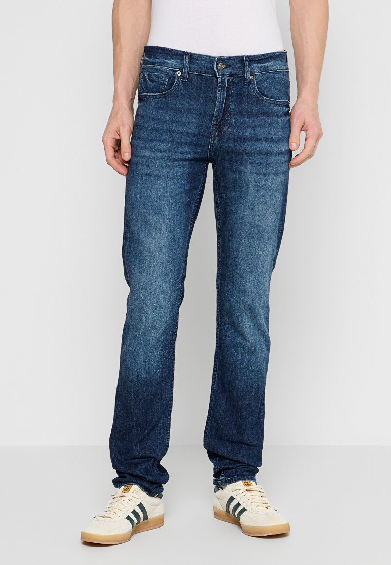 7 For All Mankind Slim fit jeans donkerblauw 7 For All Mankind Slim fit jeans donkerblauw