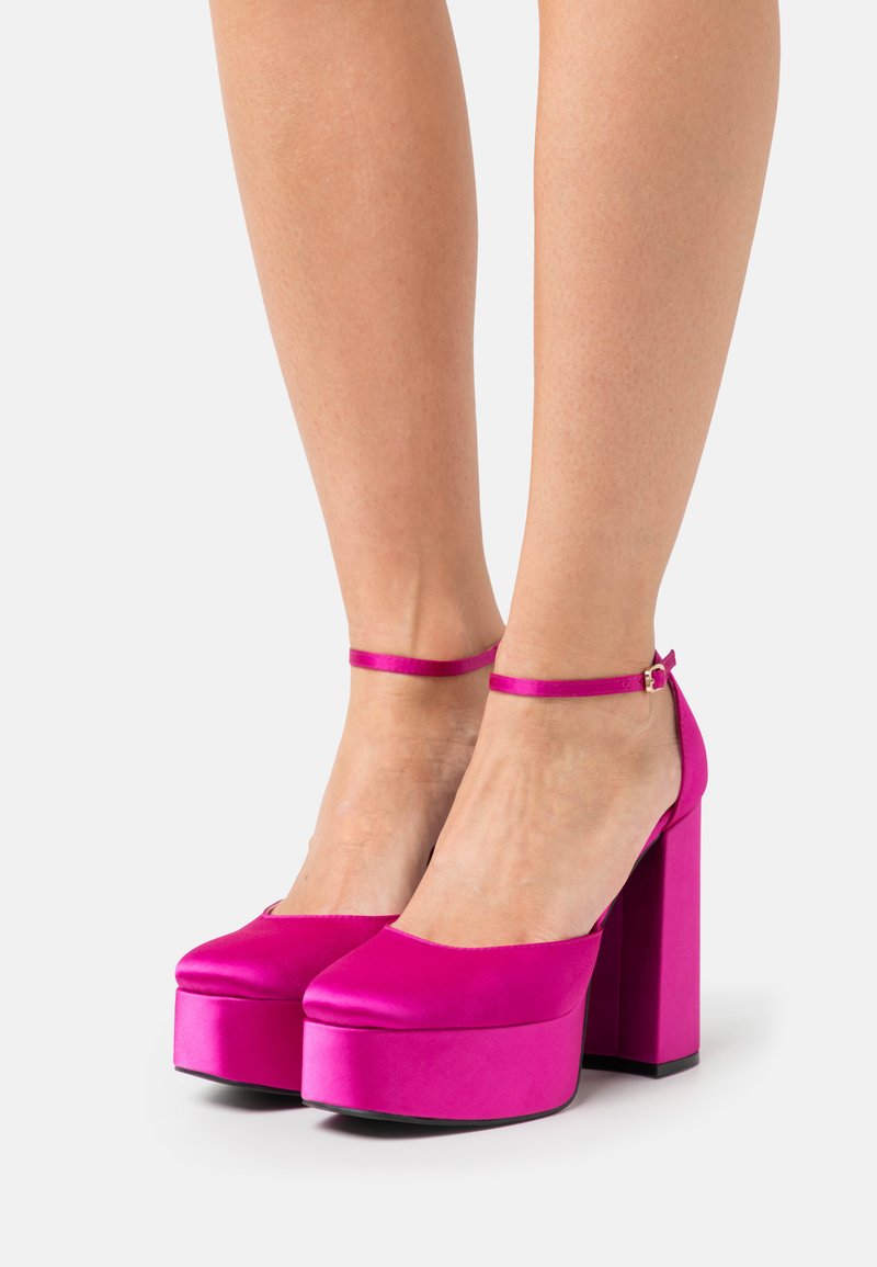 Madden Girl DION Plateaupumps magenta/donkerroze Zalando.nl