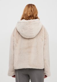 Terranova CON CAPPUCCIO - Giacca invernale - beige chiaro