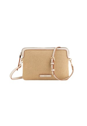 NINFEA - Cross body bag - beige white