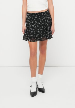 VMIHANNAH SKIRT - Miniskjørt - black