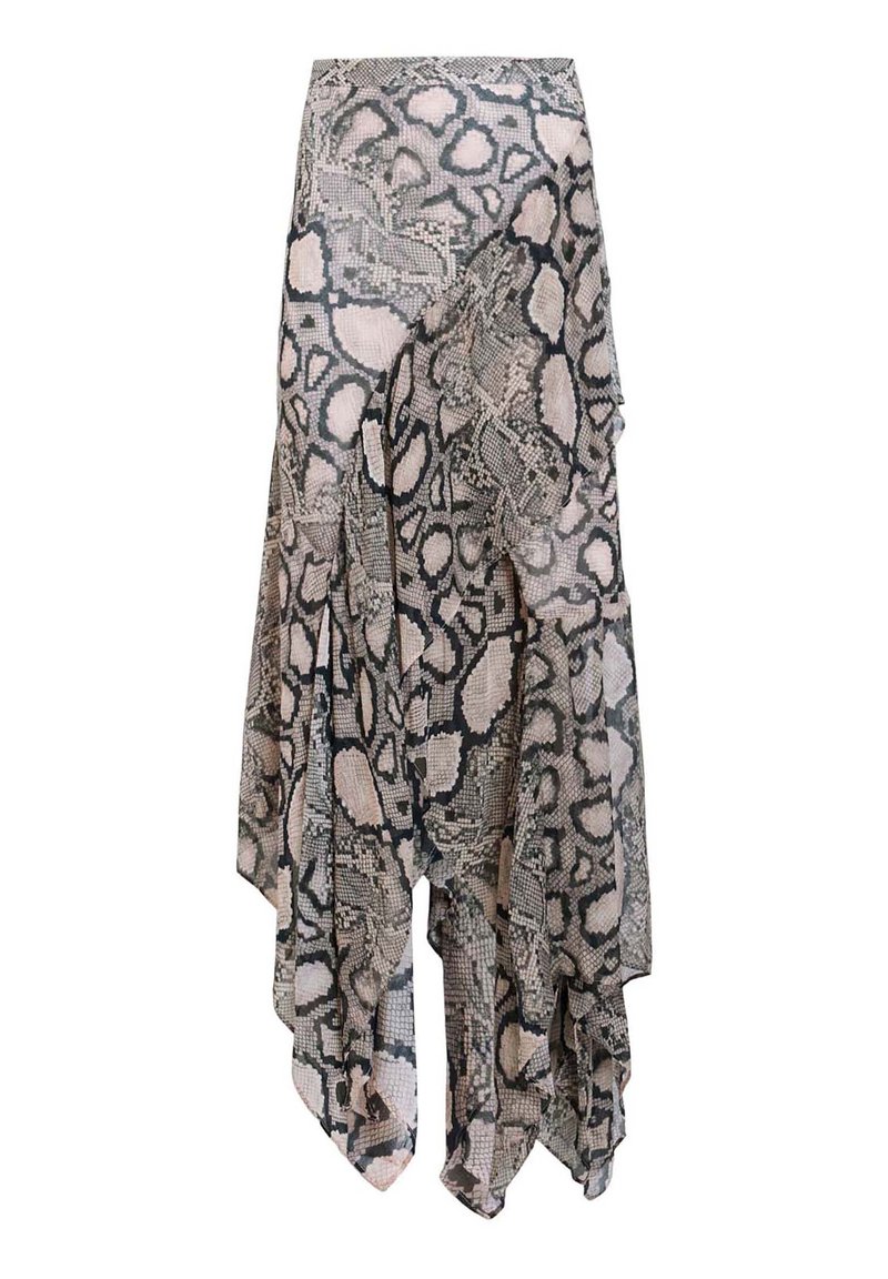 AllSaints A-lijn rok crème AllSaints A-lijn rok crème