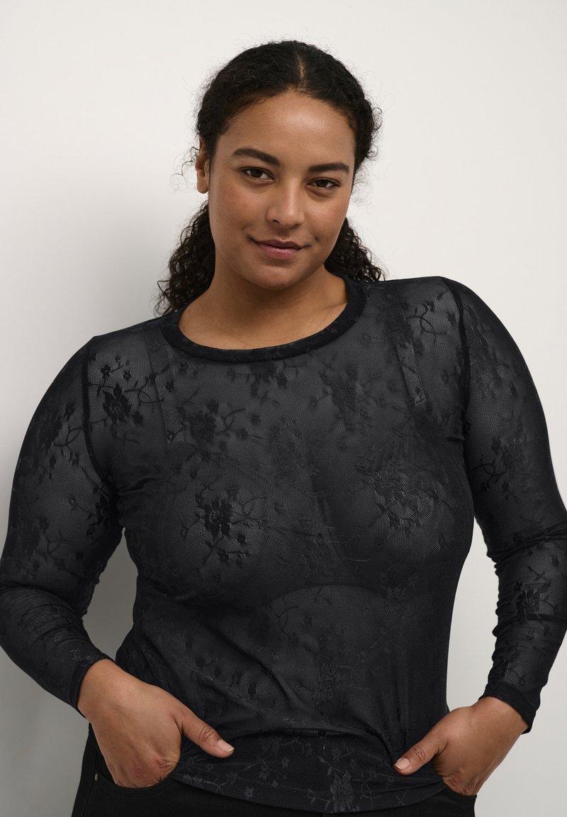 Kaffe Curve NIKOLINE - Pluus - black deep