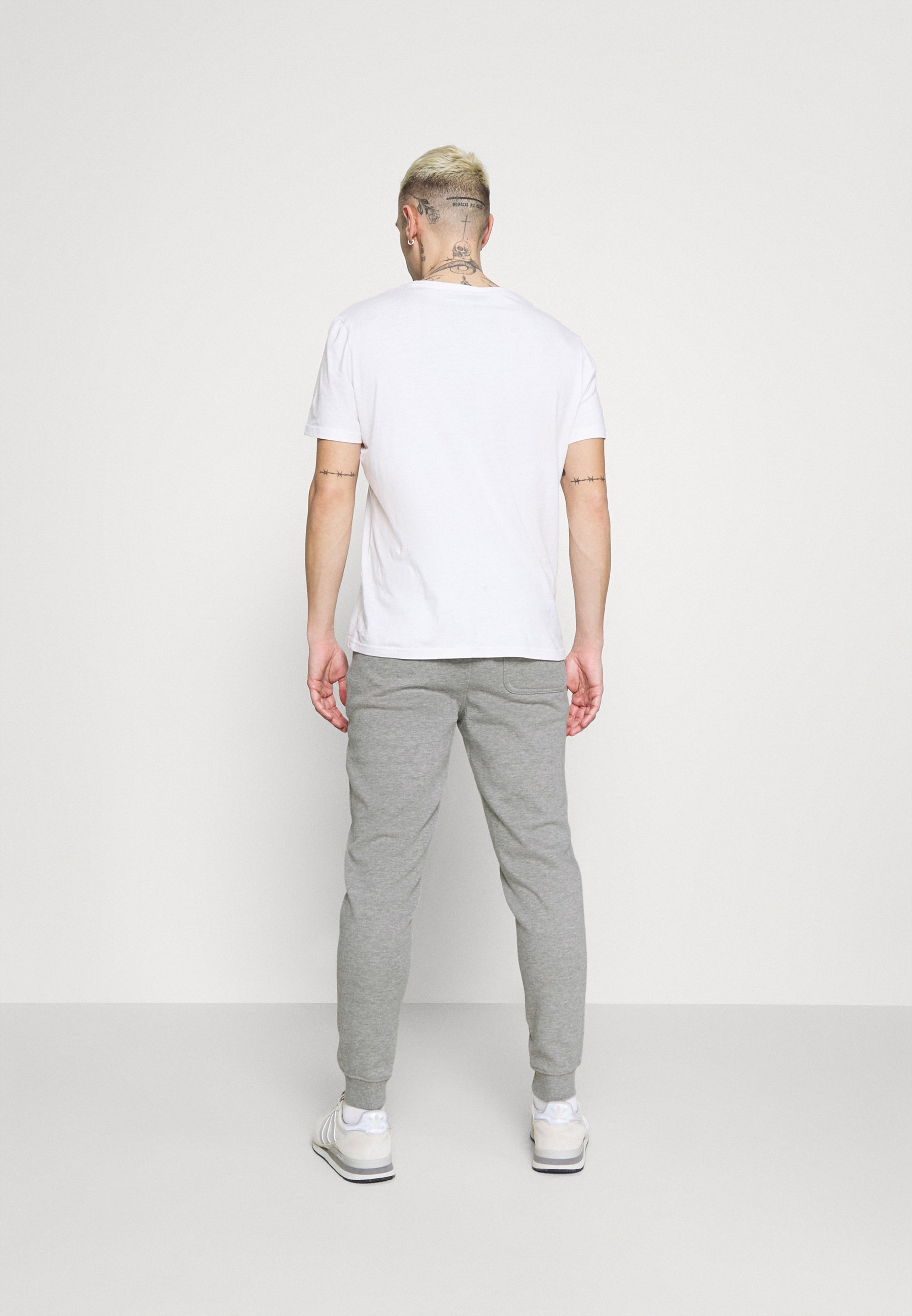 peached grey marle/grey 