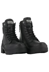 Palladium Bottines à plateau - black