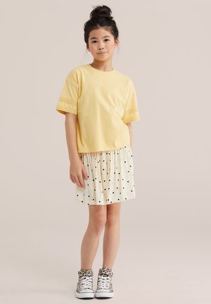 WE Fashion A-linjainen hame - beige