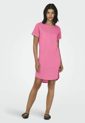 JDY IVY KURZES - Jerseyjurk - sachet pink