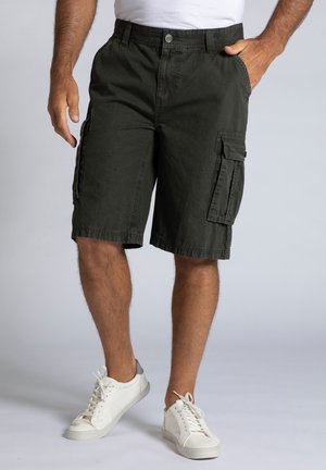 Shorts - dunkel oliv