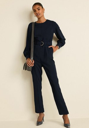 LONG SLEEVE TALL REGULAR FIT - Kombinezonas - navy blue