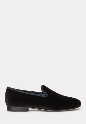 PAXTON VELVET SLIPPER - Įmautiniai batai - black